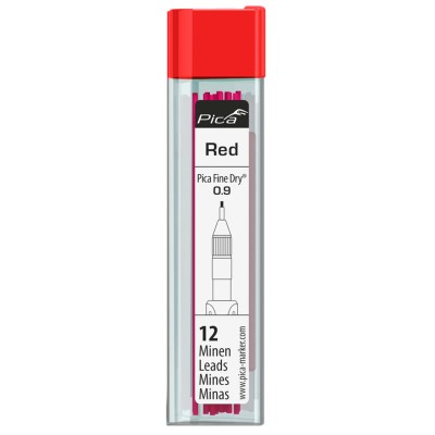 RECAMBIO MINAS PICA FINE DRY ROJO 7031