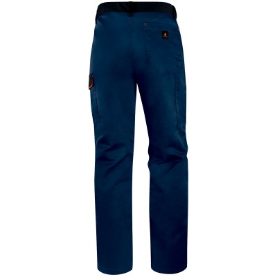 PANTALON DELTA M1PA2 AZUL MARINO-NARANJA T-XL