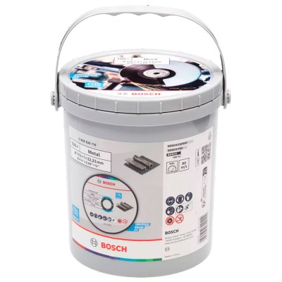 LOTE 100 DISCOS BOSCH 2608626115 115mm
