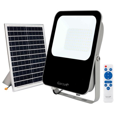 PROYECTOR SOLAR GARZA CON MANDO 401294G 200W