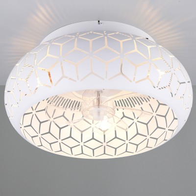 LÁMPARA CON VENTILADOR TRÍO BIDAR R61574031