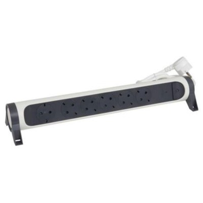 BASE MÚLTIPLE LEGRAND 694526 694526 PRE 6X2P+T LED 1,5m