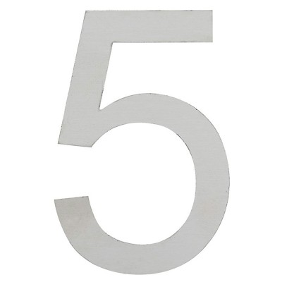 SEÑALIZACION ARREGUI SEC11-T2-B-5 12cm NÚMERO ''5''