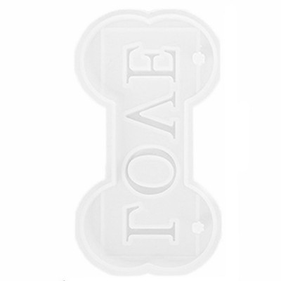 MOLDE SILICONA NAZZA PARA RESINA EPOXI LOVE 74425