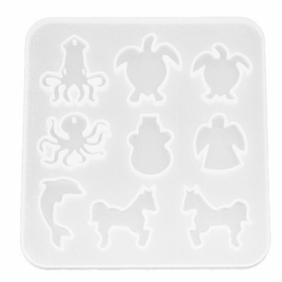 MOLDE SILICONA NAZZA PARA RESINA EPOXI ANIMALES 74505