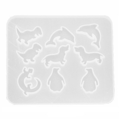 MOLDE SILICONA NAZZA PARA RESINA EPOXI PENDIENTES 74504