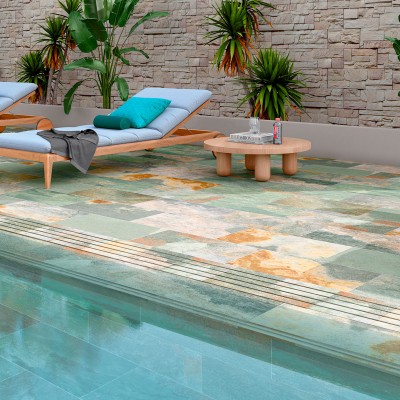 PAVIMENTO MYKONOS ASPEN GREEN 30x60cm