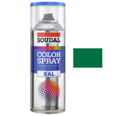 COLOR SPRAY SOUDAL RAL 155528 VERDE MENTA 400ml