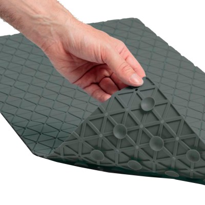 ALFOMBRA TATAY DIAMOND GRIS 5513306 96x36cm