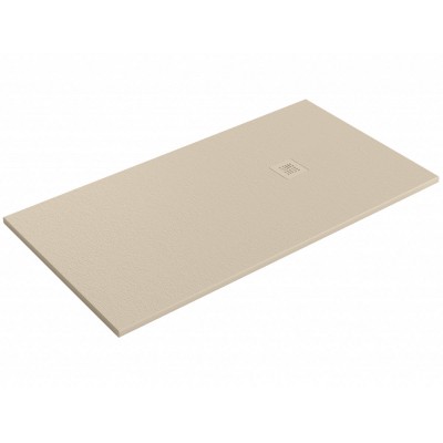 PLATO DUCHA BECRISA FOMENTERA BEIGE PIEDRA 70x140cm