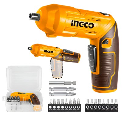 ATORNILLADOR INGCO + ACCESORIOS CSDLI04425