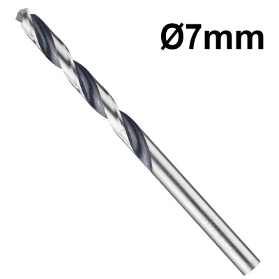 BROCA PARA METAL INGCO HSS 4341 DBT1200704 7mm