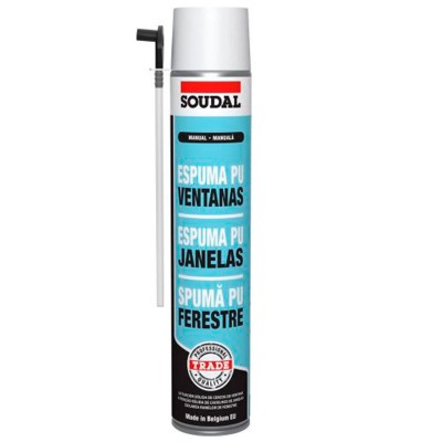 ESPUMA SOUDAL PUERTAS Y VENTANAS 132720 750ml