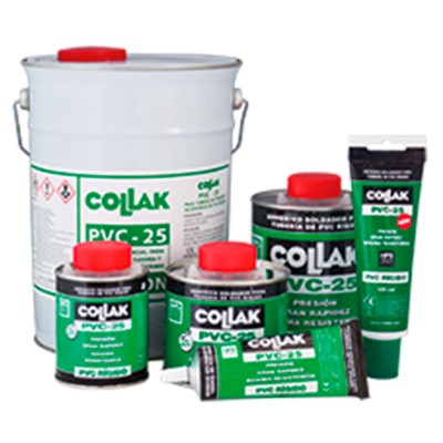 ADHESIVO SOLDADURA COLLAK PVC 25 PRESIÓN 200250TP 250ml