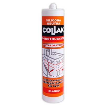 SILICONA NEUTRA COLLAK CONSTRUCCION GRIS 42003 280ml