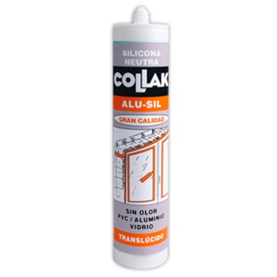 SILICONA NEUTRA COLLAK ALU - SIL BLANCO 42302 280ml