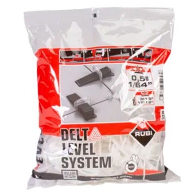 BRIDA RUBI DELTA LEVEL SYSTEM 3-12mm 0,5mm 03930 200 UNIDADES