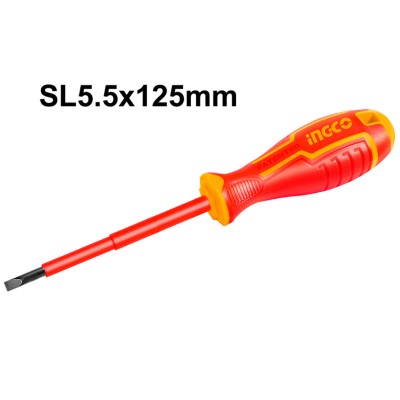 DESTORNILLADOR AISLADO INGCO HISD815125 SL5,5x125mm
