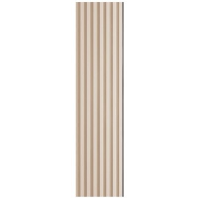 LAMAS DE PARED VILO S 148 SATIN CREAM 14,8x265cm