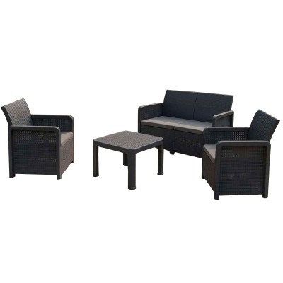 SET TERRAZA AZORES BIGMAT CONFORT GRANITO 55524