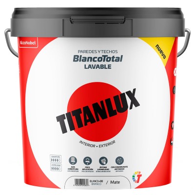 PINTURA TITANLUX BLANCO TOTAL 14L
