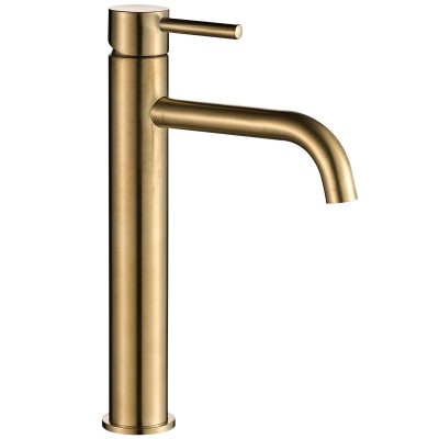 GRIFO ALTO AQUAHOME BEL AIR ORO CEPILLADO 11340212708