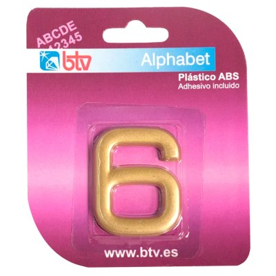 SEÑALIZACIÓN BTV 71583 4cm Nº6