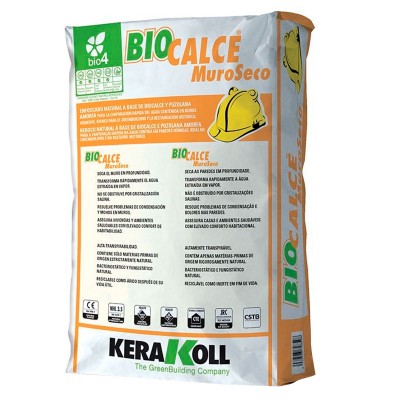 MORTERO KERAKOLL BIOCALCE MUROSECO 25kg