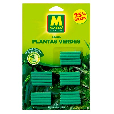 BASTONCITOS FERTILIZANTES MASSO PLANTAS VERDES 2207000040