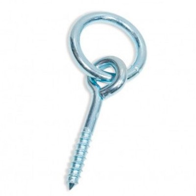 TORNILLO ROMBULL OJO CON ARGOLLA ACERO I45-D9-T60-M10