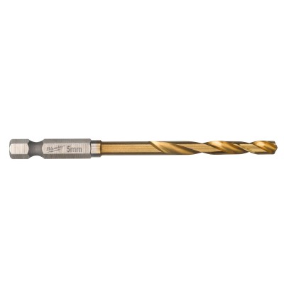 BROCA METAL MILWAUKEE SHOCKEAVE RED HEX HSS-G TIN 48894712