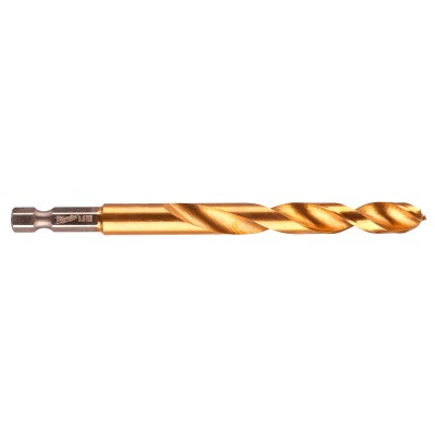 BROCA METAL MILWAUKEE SHOCKEAVE RED HEX HSS-G TIN 48894721