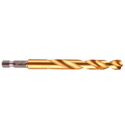 BROCA METAL MILWAUKEE SHOCKEAVE RED HEX HSS-G TIN 48894723