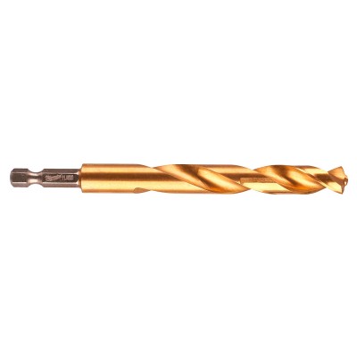 BROCA METAL MILWAUKEE SHOCKEAVE RED HEX HSS-G TIN 48894725