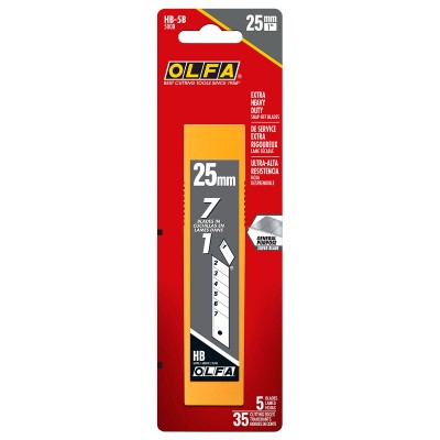 RECAMBIO CUCHILLA OLFA HB-5B 126x25mm