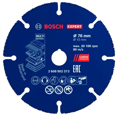 DISCO CORTE BOSCH EXPERT MULTI MATERIAL 2608902373 76mm