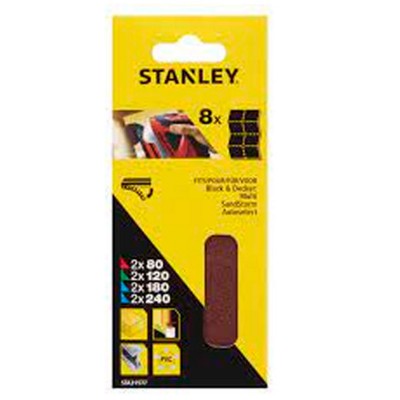 JUEGO LIJAS STANLEY STA31577 PERFILES G