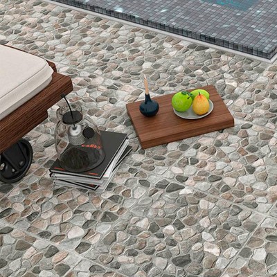 PAVIMENTO ECOCERAMIC QUECHUA NATURAL 45x45cm