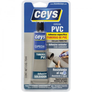 ADHESIVO ESPECÍFICO CEYS PVC 70ml