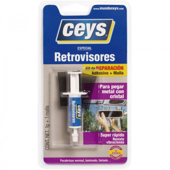 KIT REPARACIÓN CEYS RETROVISORES 7g + MALLA