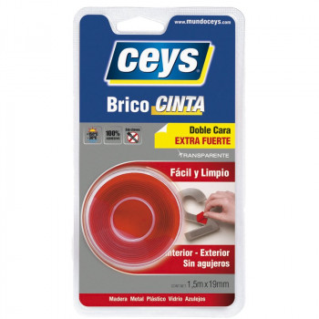CINTA DOBLE CARA CEYS 1,5m