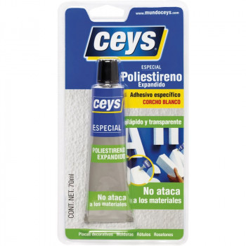 ADHESIVO ESPECÍFICO CEYS POLIESTIRENO 70ml