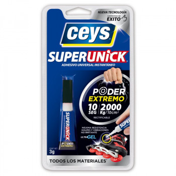 ADHESIVO INSTANTÁNEO CEYS SUPERUNICK 5g