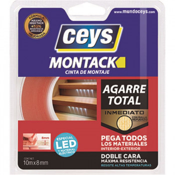 CINTA MONTAJE CEYS DOBLE CARA 10m