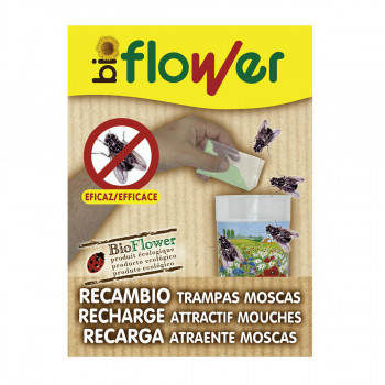 RECAMBIO CEBO MOSCAS FLOWER ECOFIN