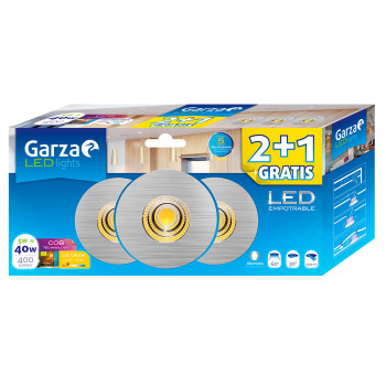 FOCO GARZA DOWNLIGHT COB 2+1 400988