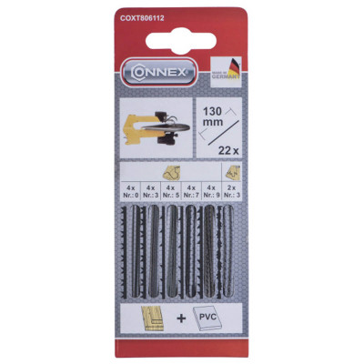 RECAMBIO SIERRA MARQUETERÍA COXT806112 22 PIEZAS