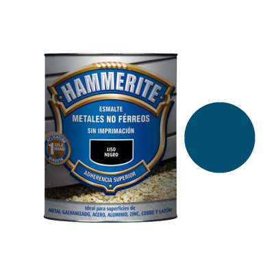PINTURA HAMMERITE METALES NO FERREOS AZUL 750ml
