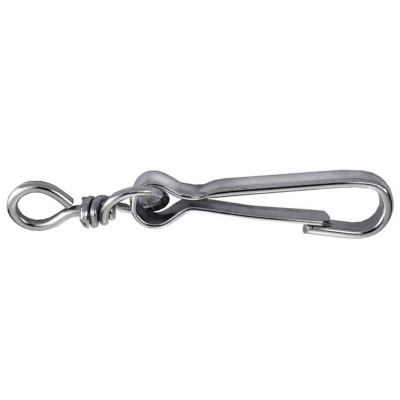 MOSQUETÓN SIMPLEX NIQUELADO DY270820 40mm