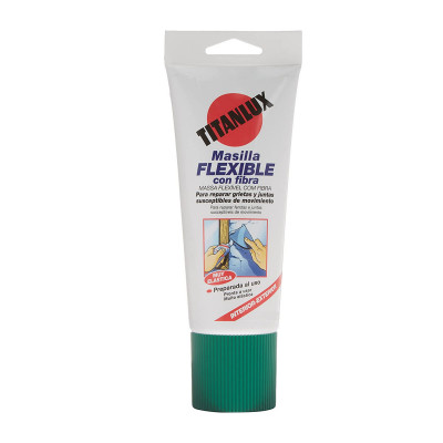 MASILLA FLEXIBLE TITAN FIBRA GRISACEO 200ml